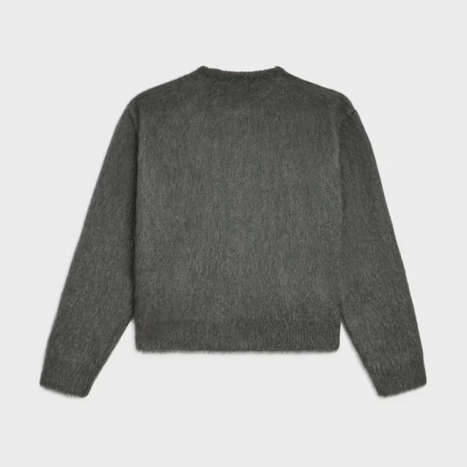 Cardigan Jacket in Brushed Mohair