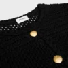 Cardigan Jacket in Cotton Crochet Cardigan Jacket in Cotton Crochet