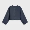Cardigan Jacket in Lambskin