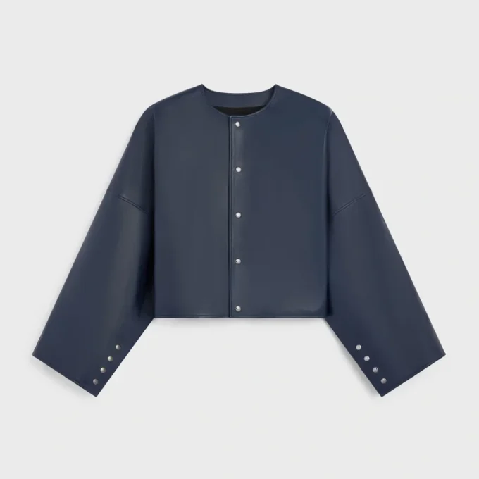 Cardigan Jacket in Lambskin