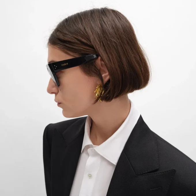 Cat Eye S342 Sunglasses in Acetate