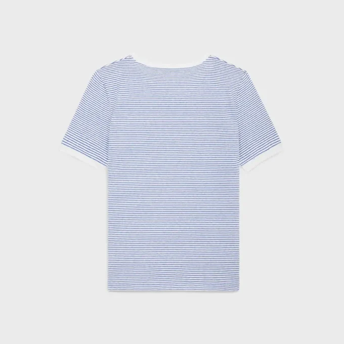 Celine 70’S T-Shirt in Striped Jersey Celine 70’S T-Shirt in Striped Jersey