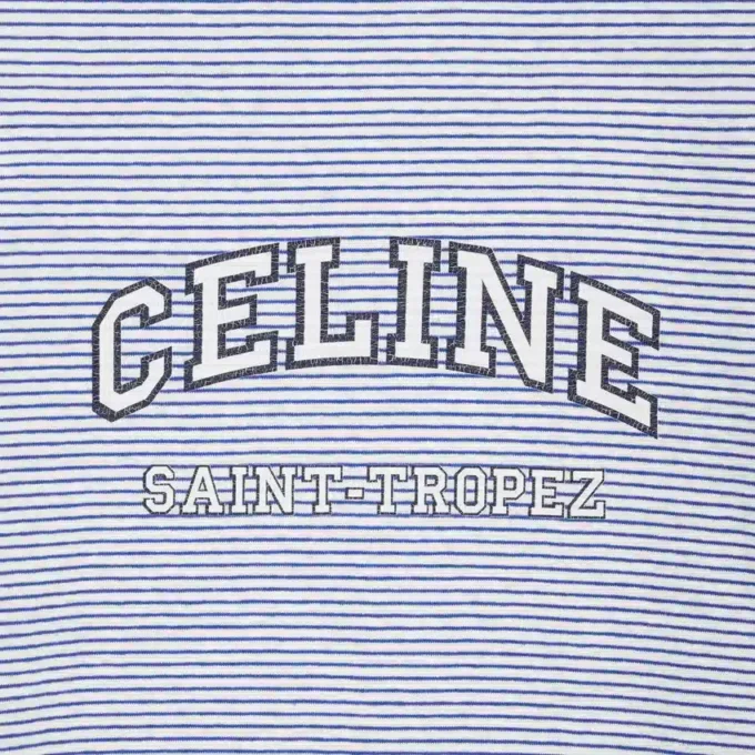 Celine 70’S T-Shirt in Striped Jersey Celine 70’S T-Shirt in Striped Jersey