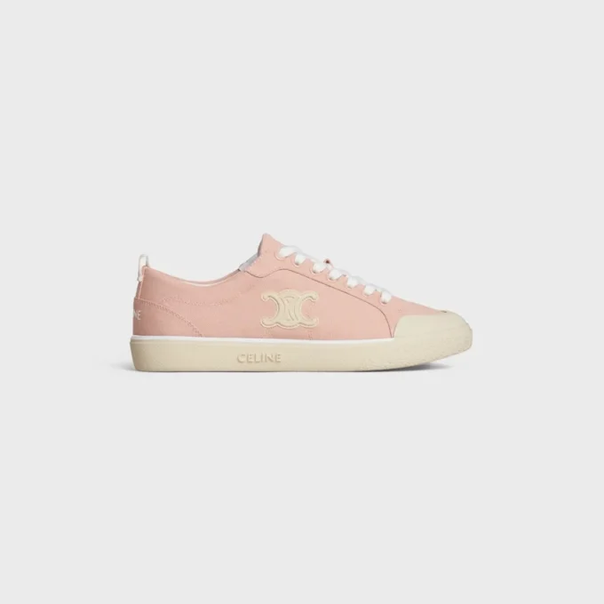 Celine Alan Sneakers with Triomphe in Canvas Celine Alan Sneakers with Triomphe in Canvas