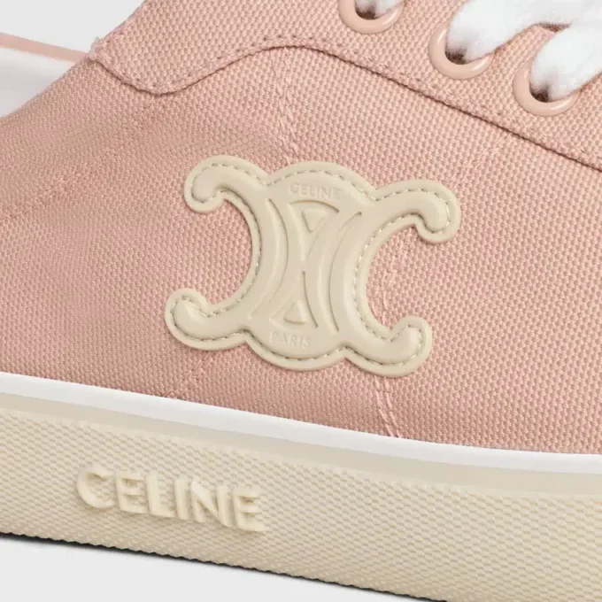 Celine Alan Sneakers with Triomphe in Canvas Celine Alan Sneakers with Triomphe in Canvas