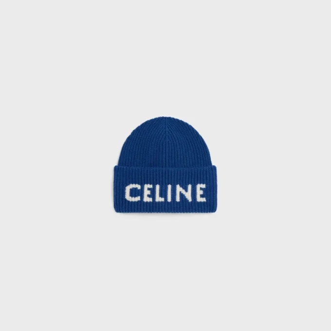 Celine Beanie in Wool Cashmere