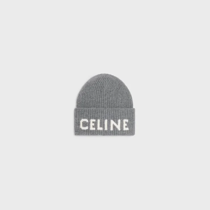 Celine Beanie in Wool Cashmere
