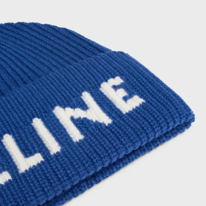 Celine Beanie in Wool Cashmere