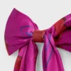 Celine Big Ribbon Hair Clip in Silk and Steel Celine Big Ribbon Hair Clip in Silk and Steel