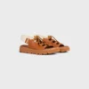 Celine Billie Chunky Sandal in Calfskin and Textile Celine Billie Chunky Sandal in Calfskin and Textile