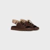 Celine Billie Chunky Sandale in Calfskin and Textile Celine Billie Chunky Sandale in Calfskin and Textile