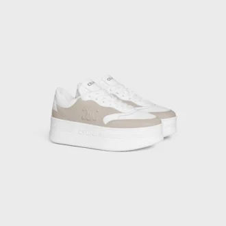 Celine – Block Sneaker with Triomphe in Calfskin