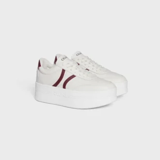 Celine – Block Sneakers with Back Triomphe and Wedge Outsole in Calfskin