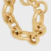 Celine Charms Heritage Chunky Bracelet in Brass with Gold Finish Celine Charms Heritage Chunky Bracelet in Brass with Gold Finish