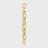 Celine Charms Heritage Chunky Bracelet in Brass with Gold Finish Celine Charms Heritage Chunky Bracelet in Brass with Gold Finish