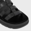 Celine Clea Triomphe Gladiator Sandal in Calfskin – Vegetal Tanning Celine Clea Triomphe Gladiator Sandal in Calfskin – Vegetal Tanning