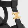 Celine Clea Triomphe Gladiator Sandal in Calfskin – Vegetal Tanning Celine Clea Triomphe Gladiator Sandal in Calfskin – Vegetal Tanning