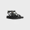 Celine – Clea Triomphe Strappy Sandal in Calfskin – Vegetal Tanning Celine – Clea Triomphe Strappy Sandal in Calfskin – Vegetal Tanning