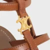 Celine – Clea Triomphe Strappy Sandal in Calfskin – Vegetal Tanning Celine – Clea Triomphe Strappy Sandal in Calfskin – Vegetal Tanning