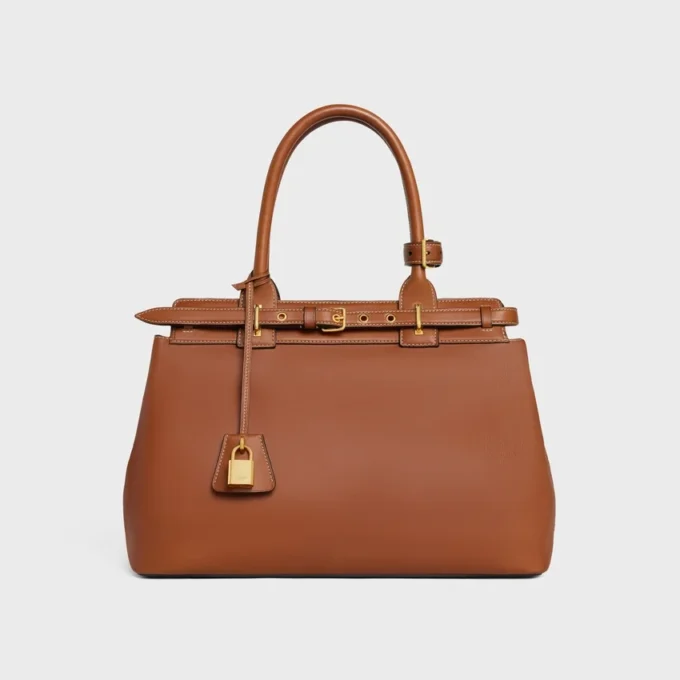Celine Conti Bag in Natural Calfskin Celine Conti Bag in Natural Calfskin