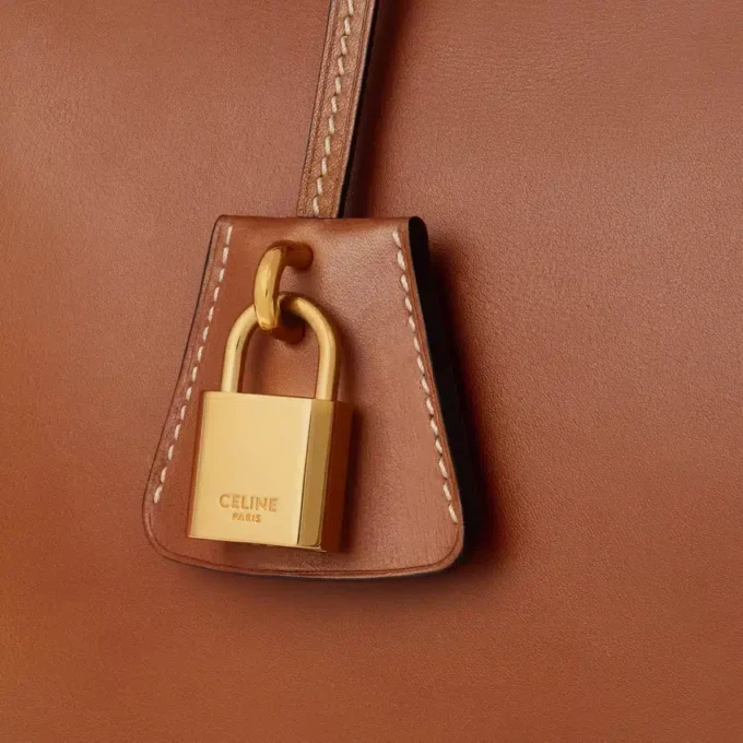 Celine Conti Bag in Natural Calfskin Celine Conti Bag in Natural Calfskin