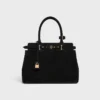 Celine Conti Bag in Suede Calfskin Celine Conti Bag in Suede Calfskin