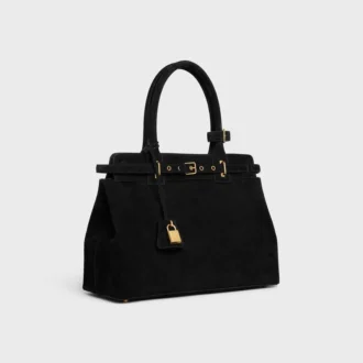 Celine Conti Bag in Suede Calfskin