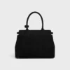 Celine Conti Bag in Suede Calfskin Celine Conti Bag in Suede Calfskin