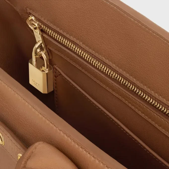 Celine Conti Bag in Supple Grained Calfskin Celine Conti Bag in Supple Grained Calfskin