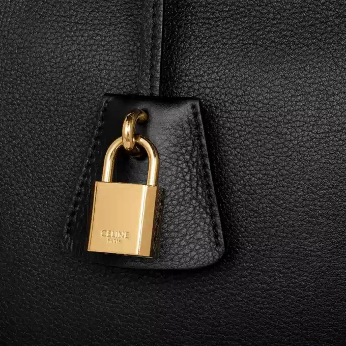 Celine Conti Bag in Supple Grained Calfskin Celine Conti Bag in Supple Grained Calfskin