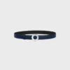 Celine Disc Buckle 25Mm in Metal & Reversible Strap 25Mm in Smooth and Grained Calfskin Celine Disc Buckle 25Mm in Metal & Reversible Strap 25Mm in Smooth and Grained Calfskin