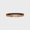 Celine Disc Buckle & Reversible Strap 25Mm Celine Disc Buckle & Reversible Strap 25Mm