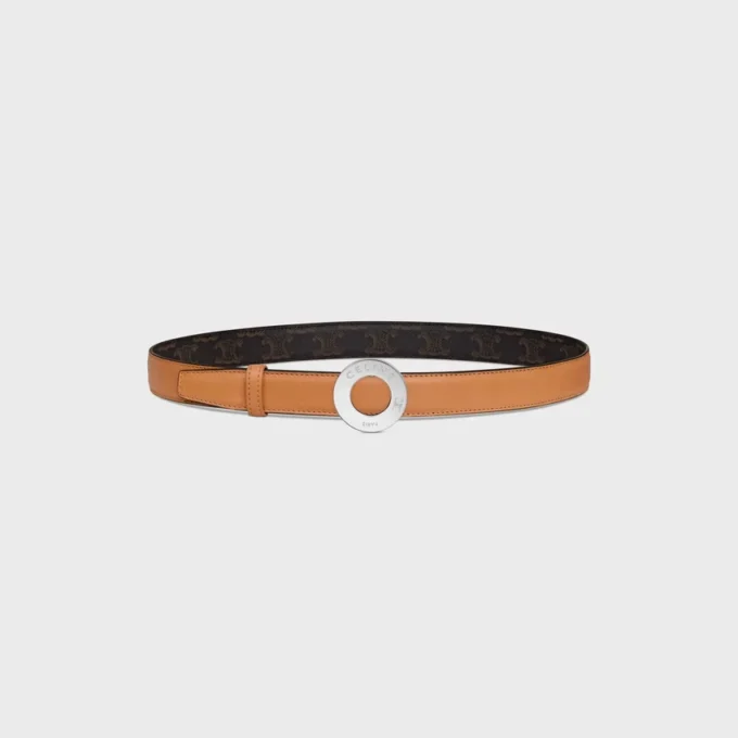 Celine Disc Buckle & Reversible Strap 25Mm Celine Disc Buckle & Reversible Strap 25Mm