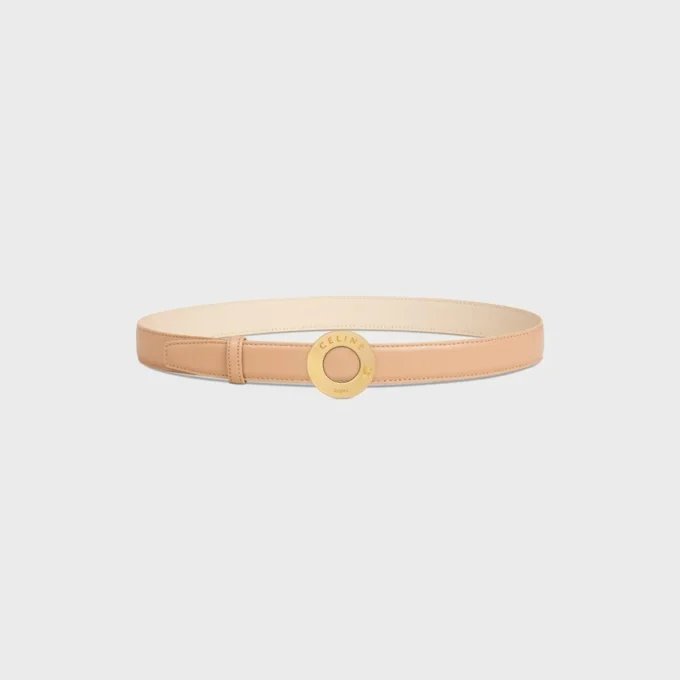 Celine Disc Buckle & Reversible Strap 25Mm Celine Disc Buckle & Reversible Strap 25Mm