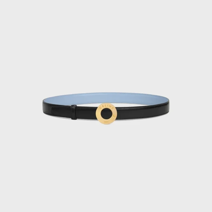 Celine Disc Buckle & Reversible Strap 25Mm Celine Disc Buckle & Reversible Strap 25Mm