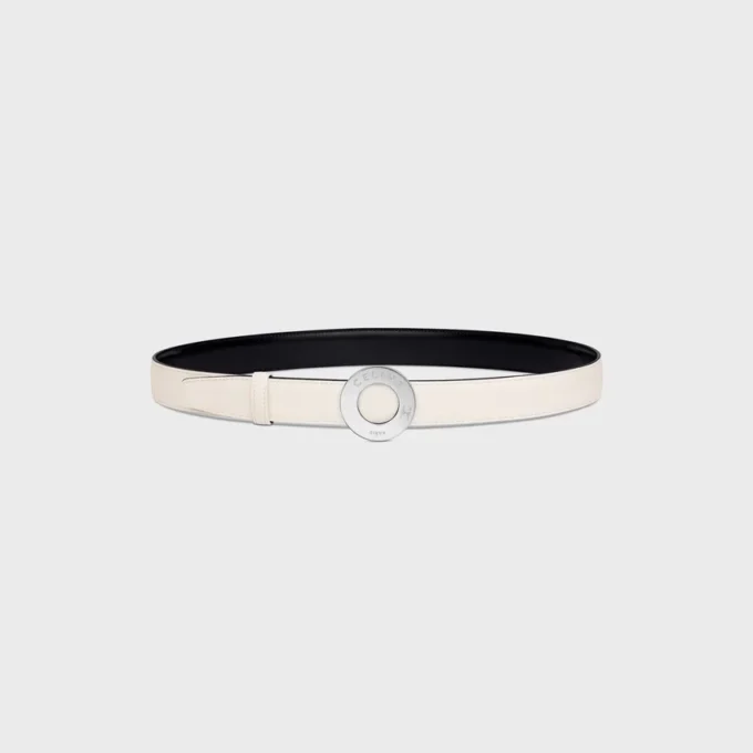Celine Disc Buckle & Reversible Strap 25Mm Celine Disc Buckle & Reversible Strap 25Mm