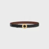 Celine Disc Buckle & Reversible Strap 25Mm Celine Disc Buckle & Reversible Strap 25Mm