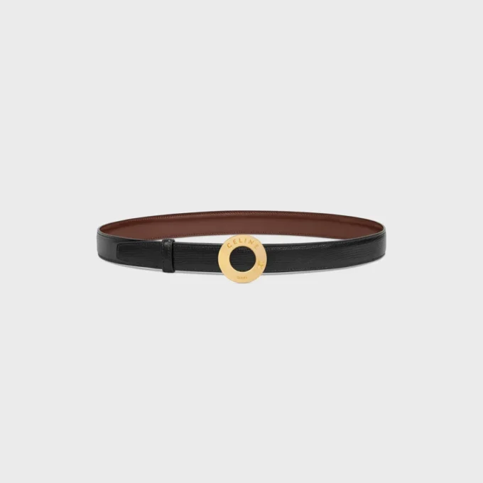 Celine Disc Buckle & Reversible Strap 25Mm Celine Disc Buckle & Reversible Strap 25Mm