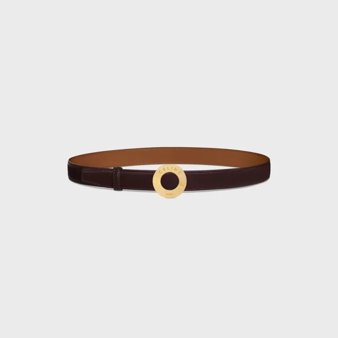 Celine Disc Buckle & Reversible Strap 25Mm Celine Disc Buckle & Reversible Strap 25Mm