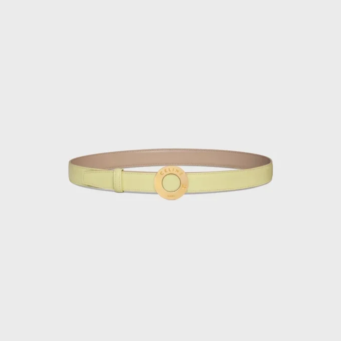 Celine Disc Buckle & Reversible Strap 25Mm