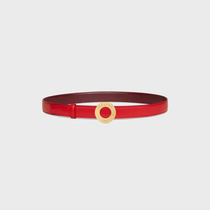 Celine Disc Buckle & Reversible Strap 25Mm Celine Disc Buckle & Reversible Strap 25Mm