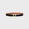 Celine Disc Buckle & Reversible Strap 25Mm Celine Disc Buckle & Reversible Strap 25Mm