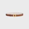 Celine Disc Buckle & Reversible Strap 25Mm Celine Disc Buckle & Reversible Strap 25Mm