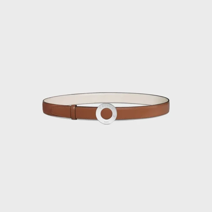 Celine Disc Buckle & Reversible Strap 25Mm Celine Disc Buckle & Reversible Strap 25Mm