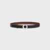 Celine Disc Buckle & Reversible Strap 25Mm Celine Disc Buckle & Reversible Strap 25Mm