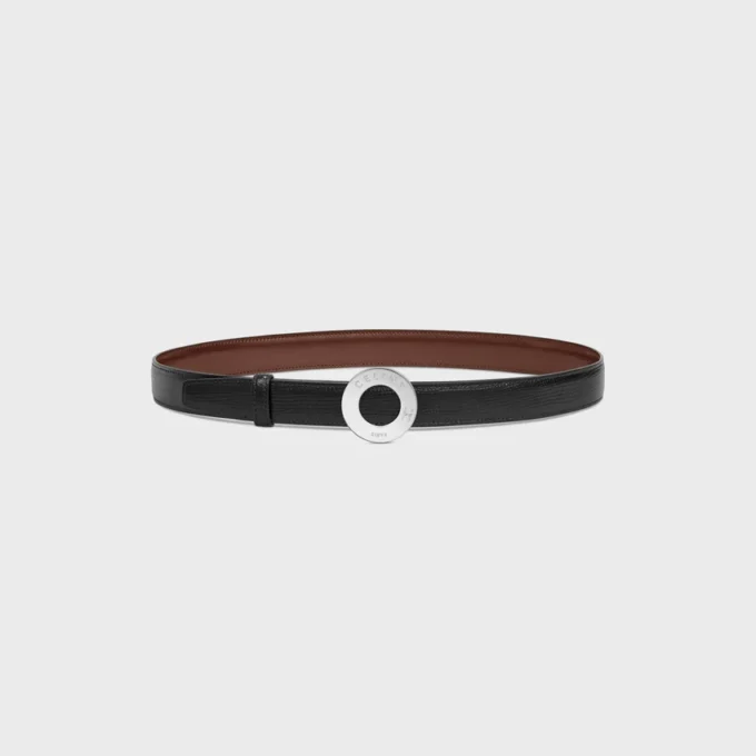 Celine Disc Buckle & Reversible Strap 25Mm Celine Disc Buckle & Reversible Strap 25Mm