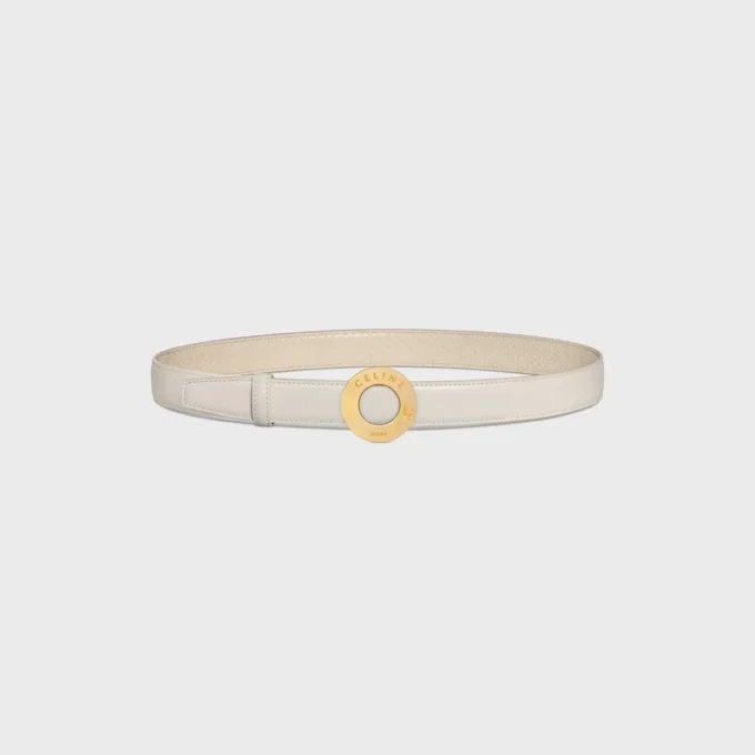 Celine Disc Buckle & Reversible Strap 25Mm Celine Disc Buckle & Reversible Strap 25Mm