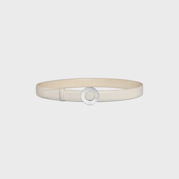 Celine Disc Buckle & Reversible Strap 25Mm Celine Disc Buckle & Reversible Strap 25Mm