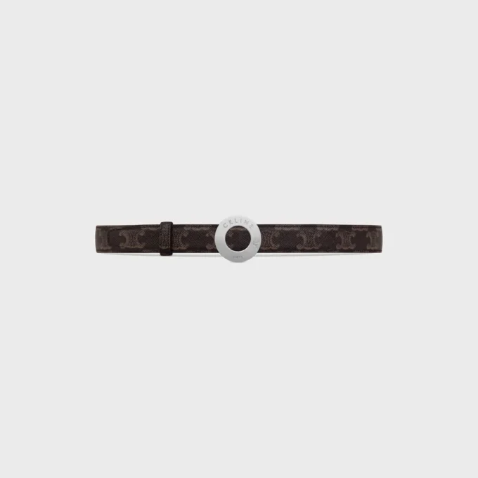 Celine Disc Buckle & Reversible Strap 25Mm Celine Disc Buckle & Reversible Strap 25Mm