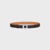 Celine Disc Buckle & Reversible Strap 25Mm Celine Disc Buckle & Reversible Strap 25Mm